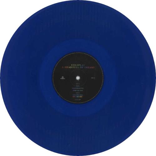 Coldplay A Head Full of Dreams - 180gm Pink Neon & Blue